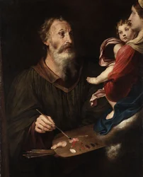 St Luke maler jomfruen